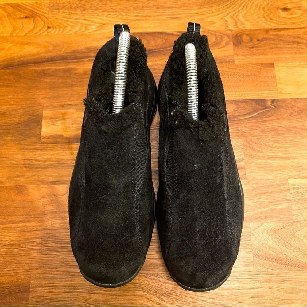🍋 Sorel • Women’s Icefall Slip-On Sneakers Comfort Fur Size 7 - Picture 2 of 9